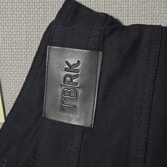 Torn by Ronny Kobo Sailor Button Black Skinny Jean Women's Size 28 NWT - Picture 3 of 16